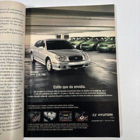 2004 Celia Cruz Milka Duno TOYOTA CAMRY Selecciones Reader’s Digest Spanish Car - Picture 6 of 6